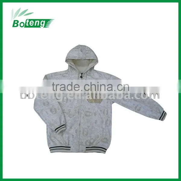 Embossed Suede Bonding Jacket