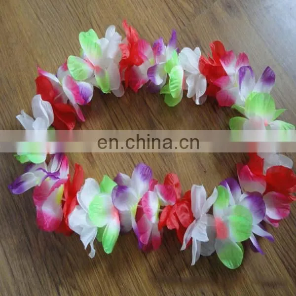 Wreath Carnival Flower Garland Wedding Flower Lei photo-4