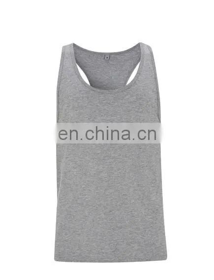 5%spandex 95% Cotton Fashion Style Fitness Tank Top for Men With Factory Price photo-3