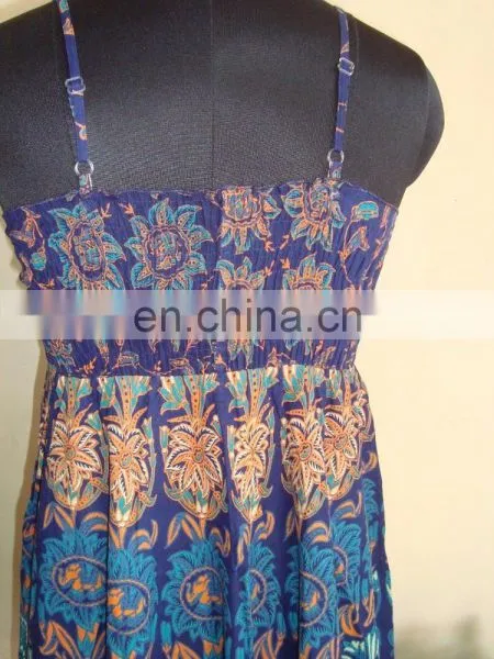 Hippie Summer Beach Dress Mandala Dresses Indian Vintage Cotton Dress Gypsy Amazing Ethnic Gauze Hippie Boho Dress Plus Size photo-3