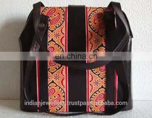 Genuine Leather Ladies Shoulder Handbags Manufacturer, Original Goat Leather Womens Bags Exporter photo-3