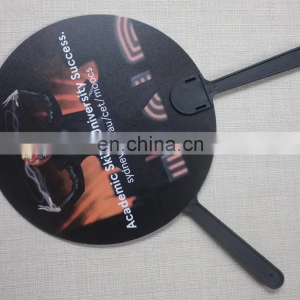 Made in China PP Advertising Plastic Hand Fan photo-2