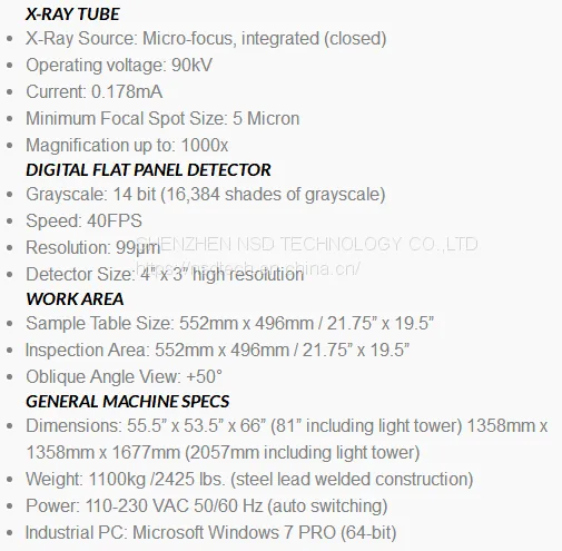 X-RAY INSPECTION SYSTEM 2000 photo-2