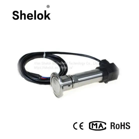 Food Grade Flush Membrane Diaphragm Pressure Transmitter photo-2