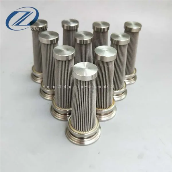 Stainless Steel Hydraulic Pump Pleated Oil Filter Element photo-4