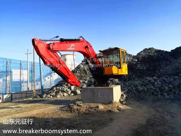 Stationary Breaker Boom Systems For Grizzly Screen photo-4