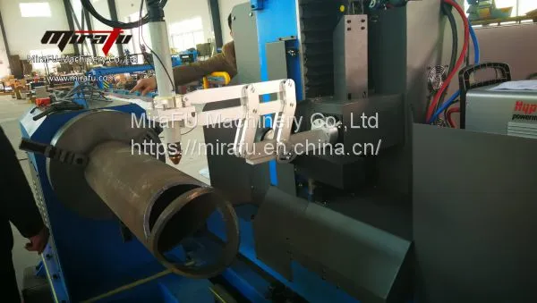 5-Axis CNC Intersecting Line Steel Pipe Cutting Machine/ Plasma Cutting Machine photo-2