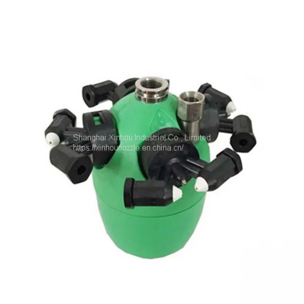 Plastic Dry Fog Humidifying Disinfecting Air Atomizing Spray Nozzle photo-3