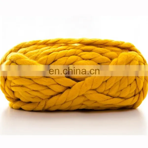 Soft 100% Acrylic Chunky Yarn for Carpet Knitting photo-4