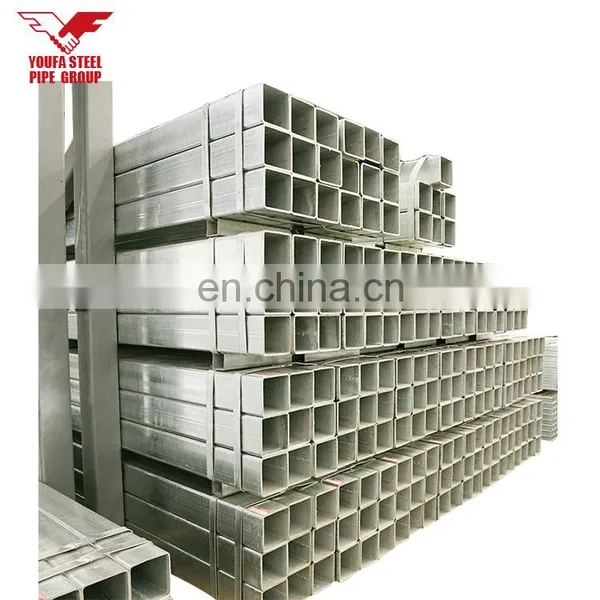 Tianjin Square Hollow Section Hot Dipped Galvanized Steel Tube photo-2
