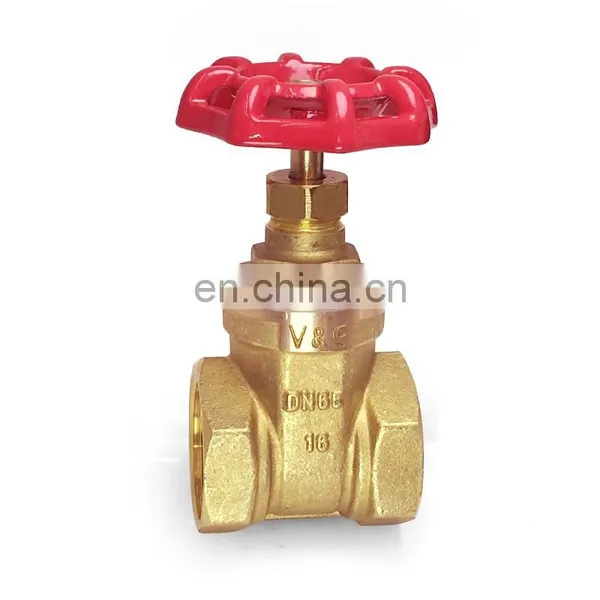 VALOGIN Cast Brass Hand Bells Master Taps Brass 2 1/2" Inch Gate Valve