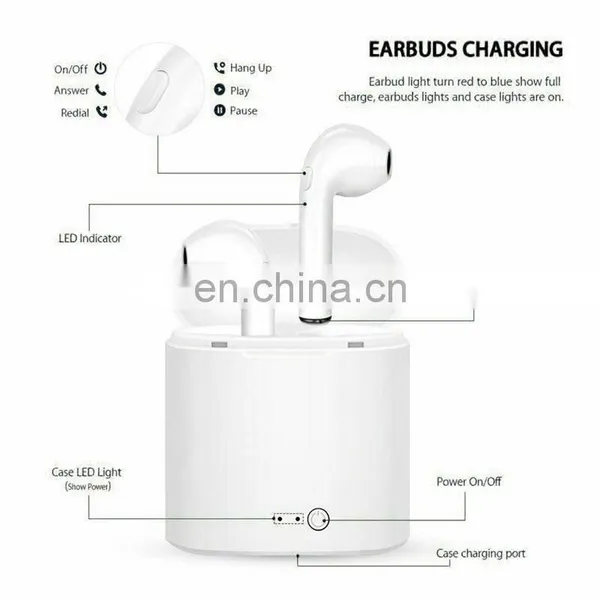 I7s I9s I88 I12 TWS Wireless Earbuds Bt 5.0 Mini Earphones New Upgraded photo-4