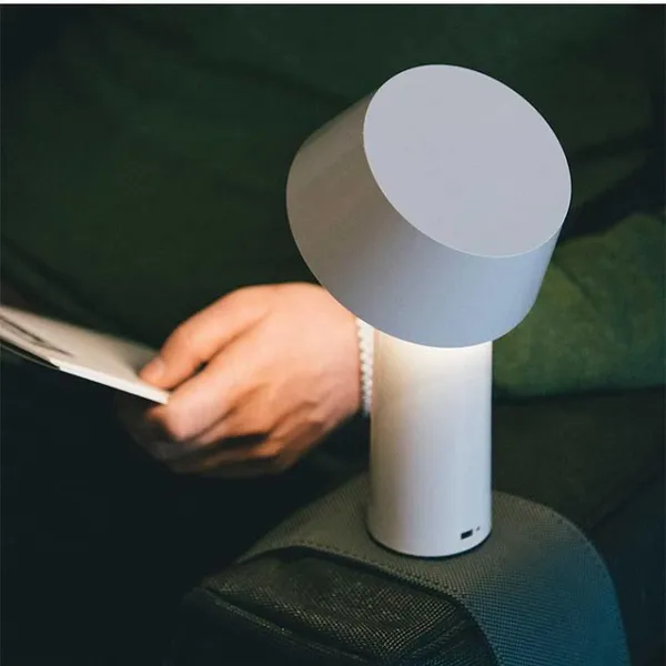 Hotel Bedside Lamp Bedroom Creative Touch Rechargeable Table Lamp photo-2