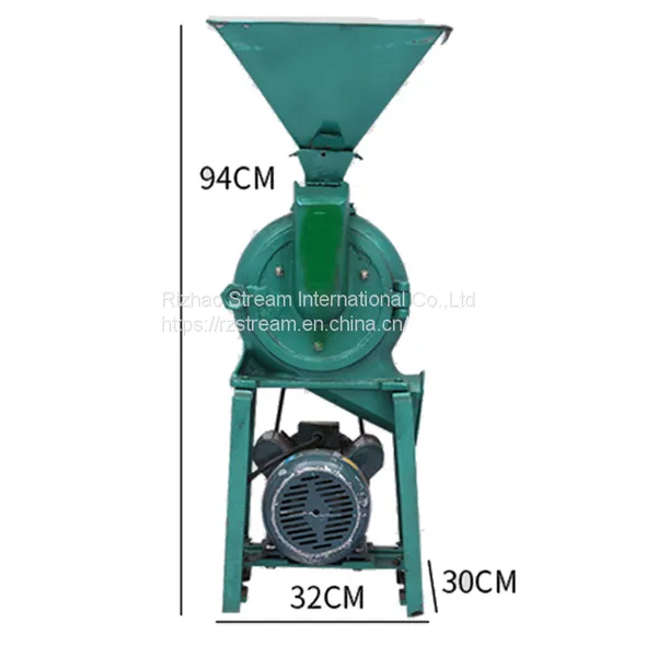 Small Maize Milling Machine Masala Powder Making Machine Hammer Mill Crusher photo-2