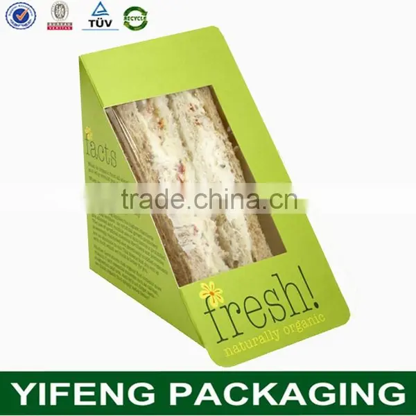 Guangzhou Yifeng Sandwich Packaging Box, Custom Sandwich Wedge photo-4