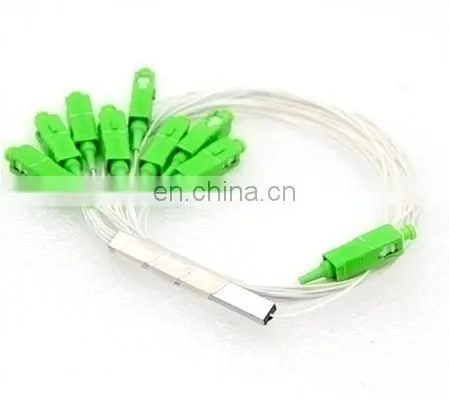 Mini Ftth 1 16 1X12 Plc Splitter Пассивный FTTH однородный волоконный сплиттер типа вытянутого конуса WDM 1.0M 2 10 В 64 волокна SC/A PC или SC/UPC G657a1 A2