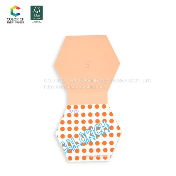 Waterproof Eyeshadow Palette Custom 9 Color Makeup Palette Paper Packaging Magnetic Makeup Box Empty Eyeshadow Palette photo-3