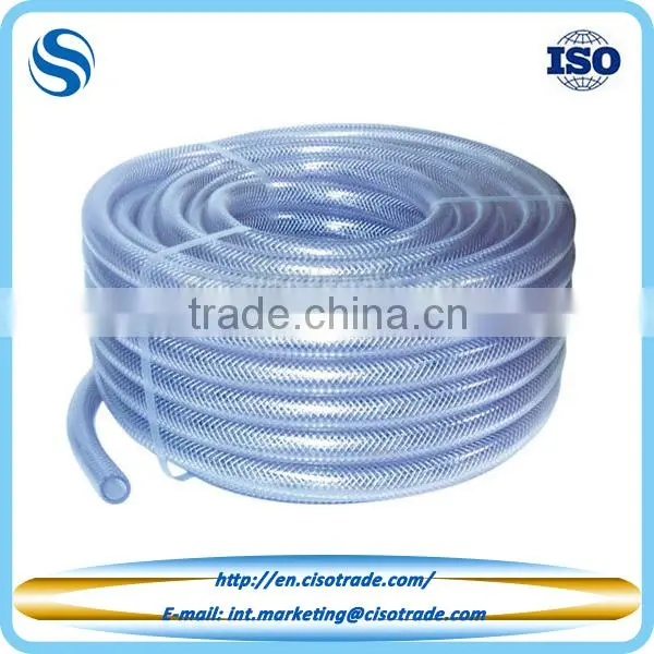 Clear Braid Reinforced PVC Hose for Food & Potable Water, NSF Certificated Pvc Braided Hose Pipe