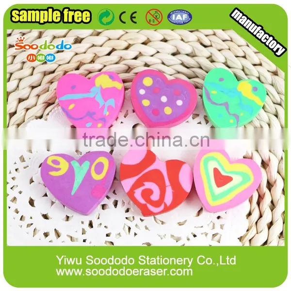 Heart Shape Extruded Colorful Stationery Product photo-4