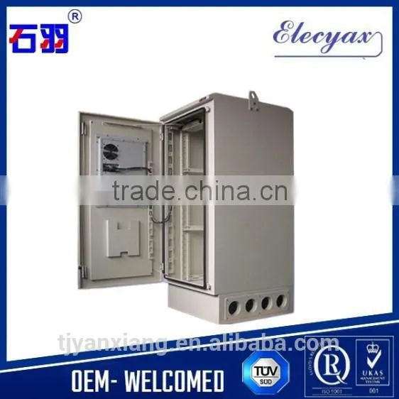 25u 19 Inch Rack Outdoor Cabinet Solution/SK-305 Telecom Equipment Outdoor Cabinet With Air Conditioner