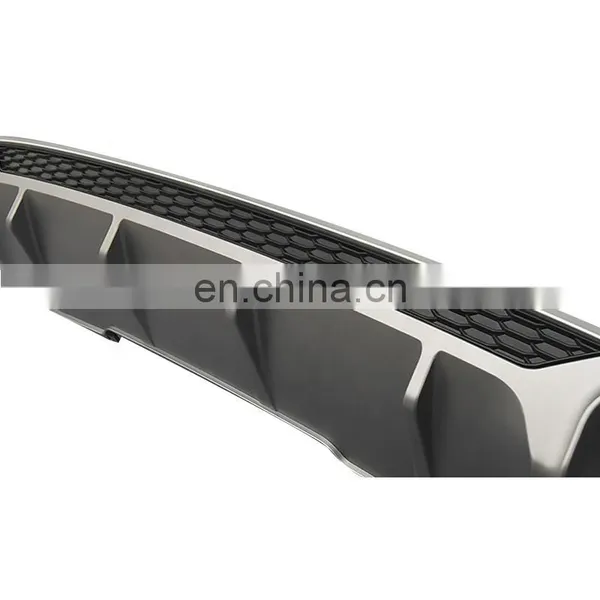 S5 Diffuser With Tailpipe Fit for Audi A5 Ordinary Edition Sports Version Refit to Audi A5 S Line Rear Bumper Diffuser 2017-2019 photo-3