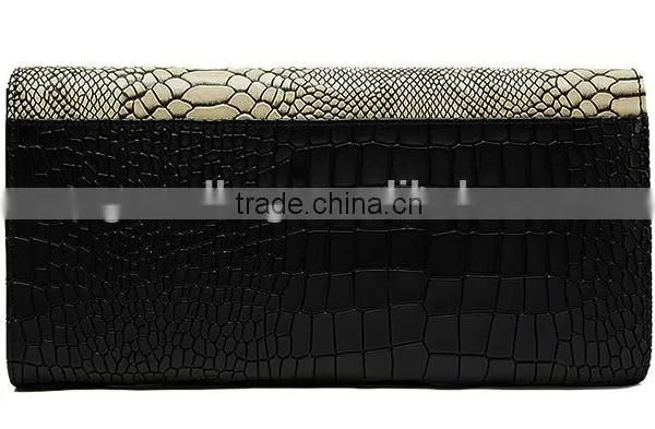 2016New Arrival Luxury Crocodile Pattern Leather Women Clutch Bag Evening Clutch Bag Soulder Bag for Women photo-4