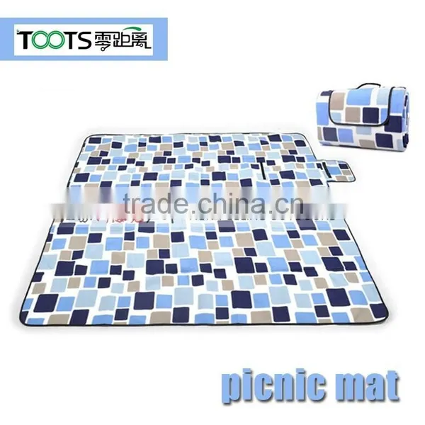 Sky Blue Waterproof Camping Mat for Outdoors and Tent 200x150cm photo-4