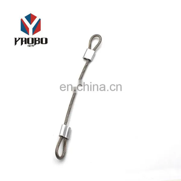 Quality Primacy Wire Keychain Custom Logo Key Ring With Screw Blank Sublimation Keyring photo-3