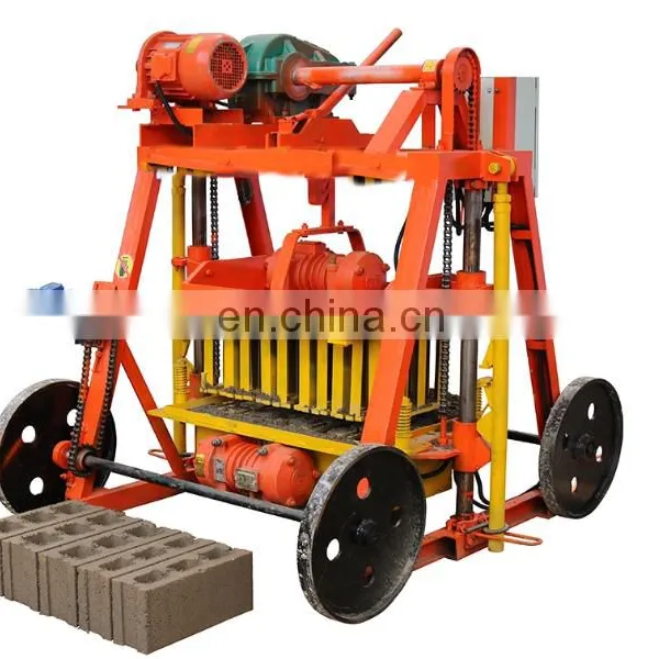 Semi-auto Small Hand Brick Hollow Block Maker Machine photo-2