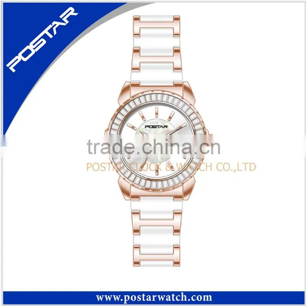 Ladies Fashion Trend Design Quartz Ceramic Watch With Cheap Price photo-5