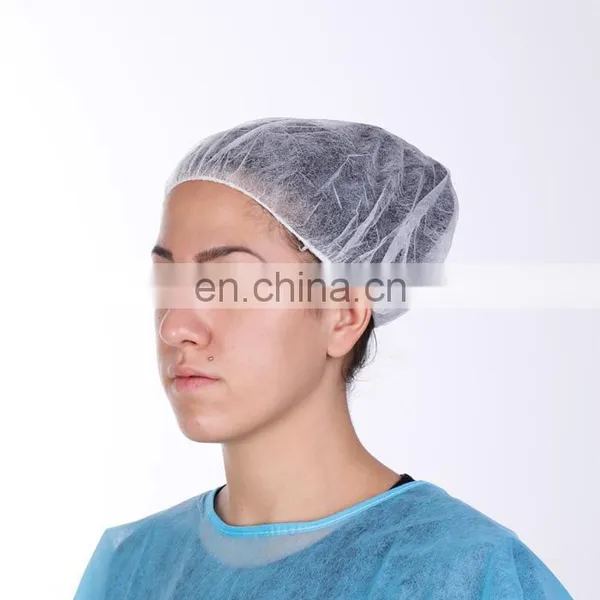 Disposable Food Industry Hair Elastic Round Cap photo-4