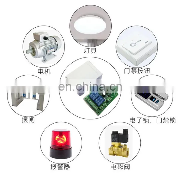 Remote Control Switch for Access Control 12v 1 ch 10a Relay Receiver Transmitter Learning Light Lamp Wireless Switch 315433mhz photo-5
