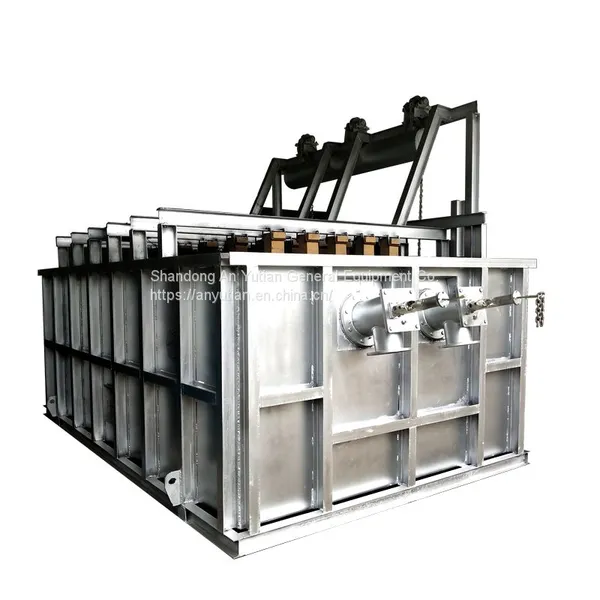 Natural Gas Industrial Aluminum Copper Rectangular Melting Furnace photo-5