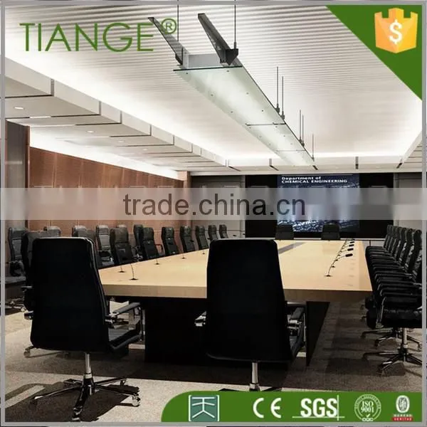 Perforated Wooden Acoustic Panel Wall Decoration Panel for Meeting Room photo-2