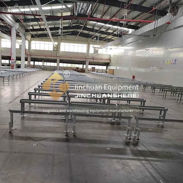 Jinchuan Non-standard Agv Steel Pallet Buffer Storage Rack, Intelligent Docking, Efficient Circulation, Flexible Buffering, Reducing Manual Handling photo-5