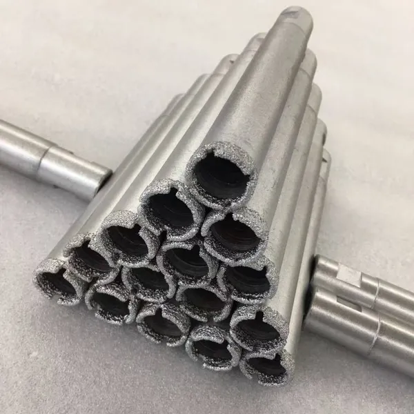 Brazed Diamond Hole Drill, Hollow Core Drill for Opening and Taking Materials, Drill Bit for Opening Holes in Tiles, Stones and Marbles photo-4