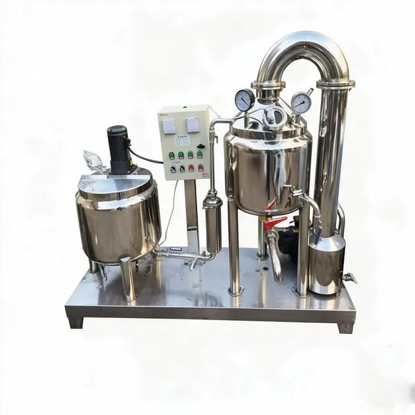 SN QDMECH Machine automatique de concentration et de traitement du miel, équipement de concentrateur sous vide pour usine de miel