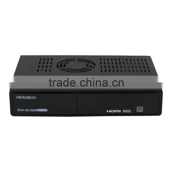 2016 Best Selling Europe ip tv Satellite Receiver HEROBOX EX4 HD Dvb S2+T2/C Tuner Satellite Receiver photo-2