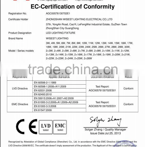 COB 5W Led Downlight With CE,ROHS, FCC,PSE photo-2