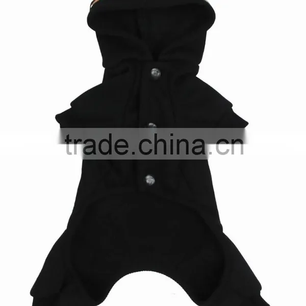 Wholesale Luminous Shock Dragon Spring Autumn Fleece Skeleton Pattern Black Dog Clothing Pet Clothes photo-3