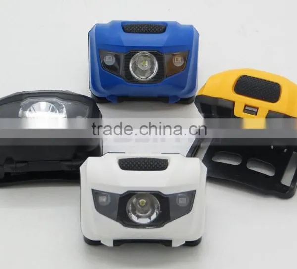 AAA Battery Car Headlamp LED Portable Blue Headlight photo-6