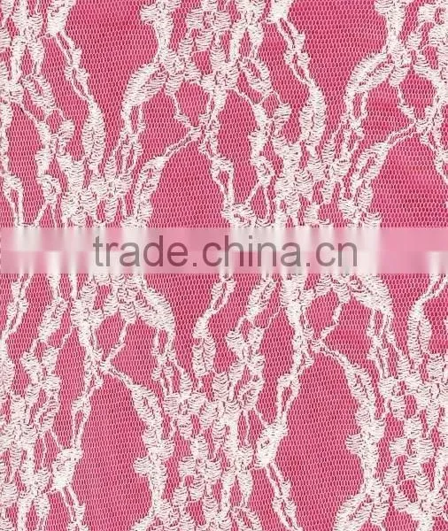 Cotton and Nylon Materials Guipure Lace Fabric photo-2