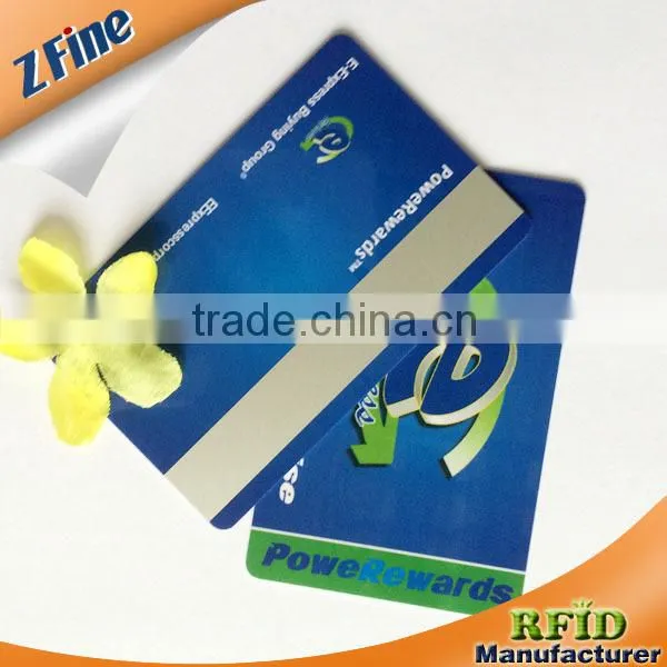 Top Sale Sliver Magnetic Strip Two in One Pvc Card photo-2