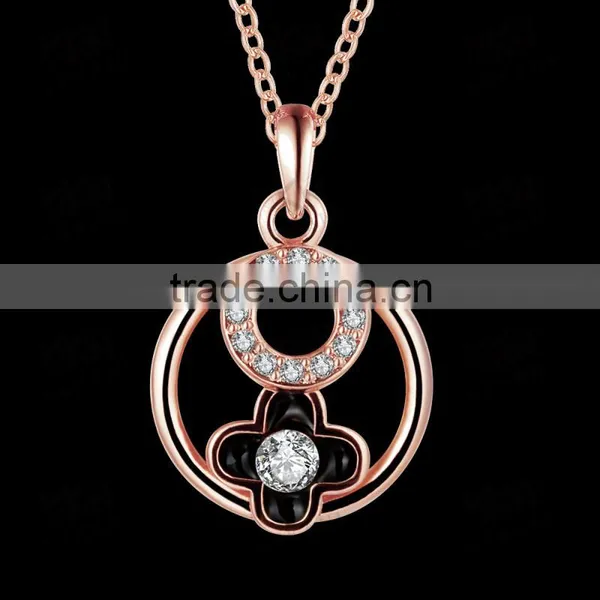 Lady Jewelry Necklace Weight 6 Grams Rhinestone Necklaces photo-3