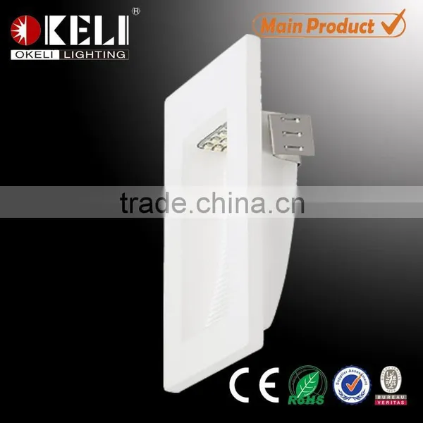 plaster led wall lamp 1w SMD chips