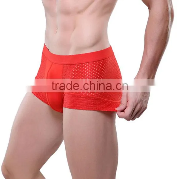 Wholesale High Quality Blank Red Sweat Shorts Mens Gym Shorts photo-3