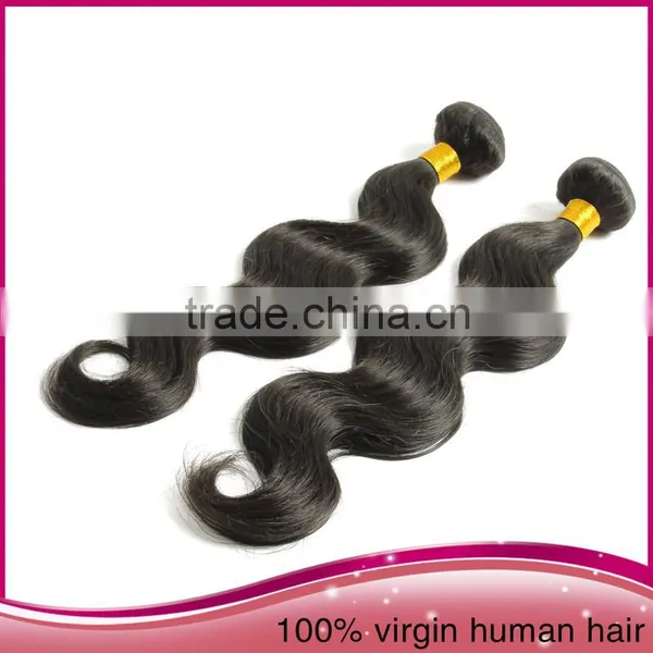 Wholesale Unprocessed Brazilian Human Hair Tangle Free Natural Color Body Wave Hair Extension photo-3