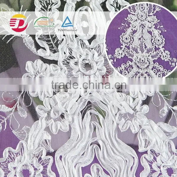 New Product Cheap Underwear Cotton Embriodered Guipure Lace for Dress China photo-5