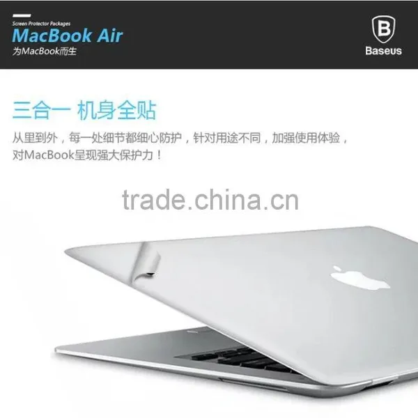 Baseus Clear Ultrathin 4H Screen Protector Set for MacBook Air 11 Inch No Silicon Screen Protective Film Case for Macbook Air11 photo-3