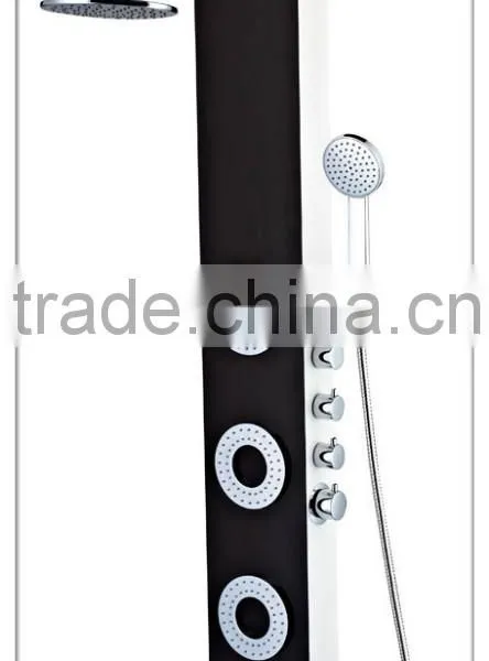 Tempered Shower Panel, Bathroom Massage Shower Column, Bath Shower Set photo-2
